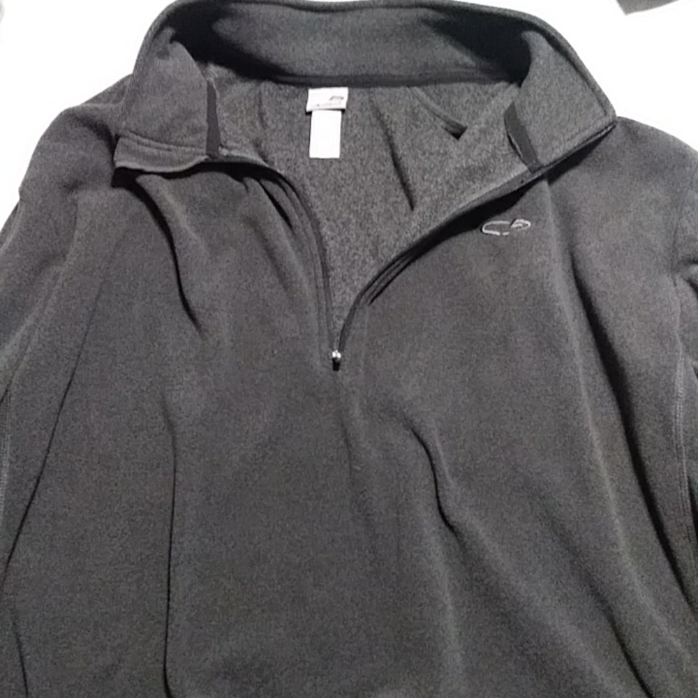 Excellent Condition Champion charcoal longsleeve fleece 2XL
